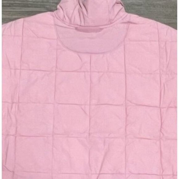 NWT $218 Free People x Hatch Maternity Small Puffer Jacket Pink Pippa Packable - Picture 5 of 15